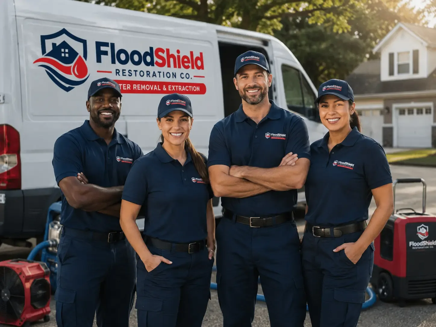 Flood Damage Restoration company in Gifford, PA